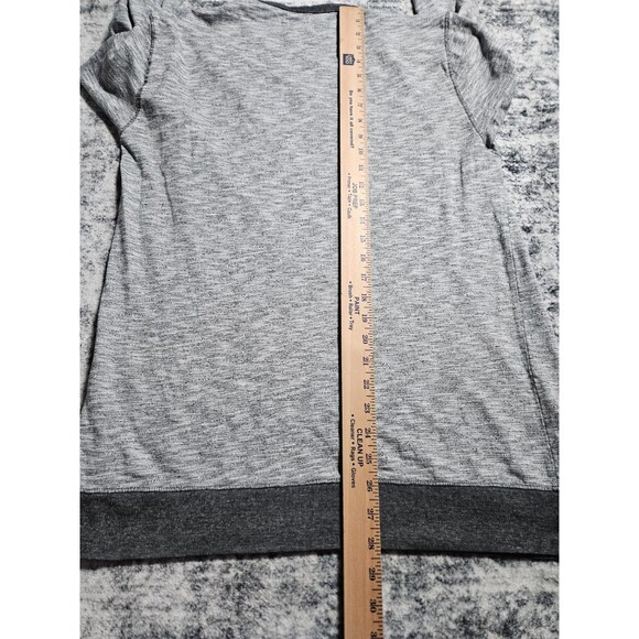 AG Adriano Goldschmied Sweatshirt Mens Heather Grey Large Lightweight Crew Neck - Picture 7 of 7